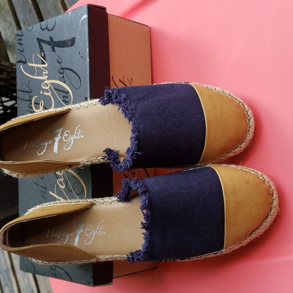 Womans size 9 vintage 7 eight shoes - Picture 3 of 4